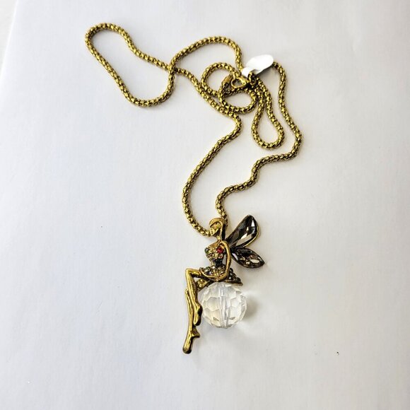 Fairy or Tinkerbell Inspired Necklace - Picture 3 of 6